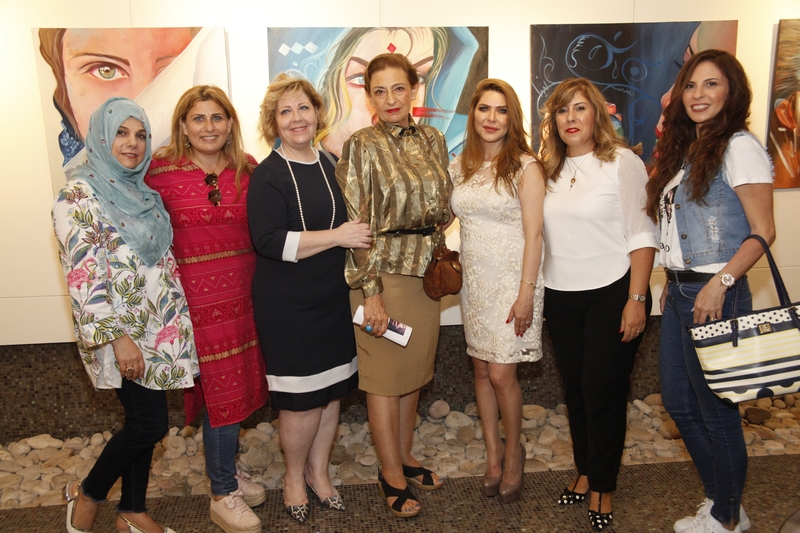 Opening of Nina Taher's Solo Exhibition 'Woman'